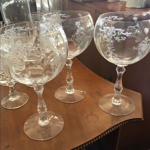 Fostoria Navarre Victorian Wine Glass